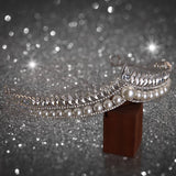 Bridal Pearl Vintage Large Pearl Tiara Crown, Hair Hoop for Wedding Prom Party Hair Jewelry Tiara Birthday New Year Christmas - Venuston