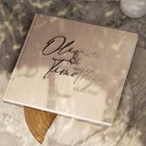 Custom Guest Book Alternative - Personalized Rustic Wood or Acrylic Wedding Guest Book - Venuston