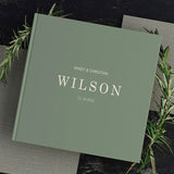 Custom Minimalist Wedding Book/Guest Book For Anniversary /Bridal Shower/Engagement/For Couple, Lover,Bride And Groom - Venuston