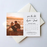 Custom Photo Save The Date Magnet – Personalized Wedding Invitation with Free Envelope, Perfect for Announcing Your Big Day - Venuston