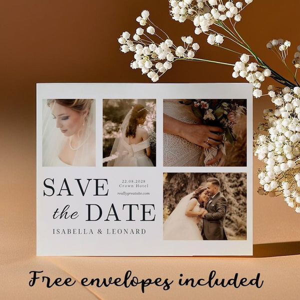 Save The Date-Photo Magnet