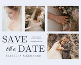 Custom Photo Save The Date Magnet – Personalized Wedding Invitation with Free Envelope, Perfect for Announcing Your Big Day - Venuston
