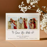 Custom Photo Save The Date Magnet – Personalized Wedding Invitations with Free Envelope, Ideal for Announcing Your Wedding in Style - Venuston
