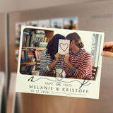 Custom Save The Date Magnet with Photo – Personalized Wedding Invitations, Free Envelope Included for Easy and Stylish Mailing - Venuston