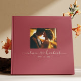 Custom Wedding Book, Modern Wedding Guest Book With Photo,Gift For Couple, Lover, For Friend, Idea For Anniversary/Bridal Shower/Engagement - Venuston