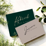 Custom Wedding Planner Book - Unique Guest Book - Personalized Wedding Album - Elegant Guestbook/Wedding Gift/Guest Book Ideas - Venuston