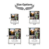 Customized Photo Save the Date Magnet with Calendar - Private Fonts, Wedding Reminder, Free Envelope - Venuston