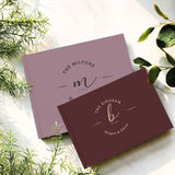 Customized Rustic Traditional Wedding Guest Book with Gold Foil font - Venuston