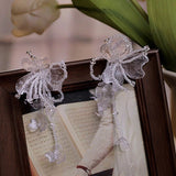 Handmade Crystal Floral Bridal Necklace – Elegant Beaded Statement Jewelry - Venuston