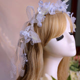 Handmade Tulle Flower Crown – Elevate Your Look with Timeless Elegance - Venuston