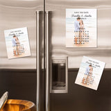 Magnet Wedding Save the Date Calendar Personalized Save Our Date Photo +Free Envelope Photo Wedding Invitation Custom Wedding Gift - Venuston