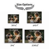 Personalized Photo Magnets Save the Date Magnet + Free Envelope Wedding Magnet Favor for Guest Save the Wedding Invitation - Venuston