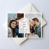 Personalized Photo Save The Date Magnet – Custom Wedding Invitations with Free Envelope for Stylish Wedding Announcements - Venuston