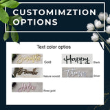 Personalized Rustic Guest Book with 3D Letters for Weddings - A Unique Alternative to Traditional Guest Books - Venuston