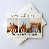 Personalized - Save The Date Cards – Custom Photo Wedding Invitations with Free Envelope, Ideal for Announcing Your Special Wedding Day - Venuston