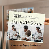 Personalized Save The Date Magnet – Custom Wedding Invitations with Free Envelope, A Beautiful Way to Share Your Wedding Date - Venuston
