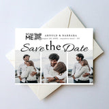Personalized Save The Date Magnet – Custom Wedding Invitations with Free Envelope, A Beautiful Way to Share Your Wedding Date - Venuston