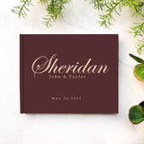 Personalized Wedding Guest Book/Customized Guestbook Keepsake/Special Wedding Gift/Guestbook and Planner/Wedding Gift/Wedding Album