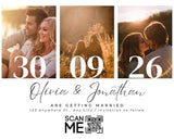Photo Save The Date Cards – Custom Wedding Invitations with Free Envelope, The Perfect Way to Announce Your Wedding to Family and Friends - Venuston