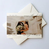Photo Save The Date Magnet – Custom Wedding Invitations with Free Envelope, Perfect for Announcing Your Upcoming Wedding in a Unique Way - Venuston