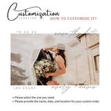 Photo Save The Date Magnet – Custom Wedding Invitations with Free Envelope, Perfect for Announcing Your Upcoming Wedding in a Unique Way - Venuston