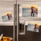 Save The Date Calendar + Free Envelope Wedding Invitation Rustic Save Our Dates Photo Magnet Custom Fridge Photo Magnet Wedding gift - Venuston