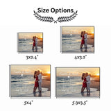 Save The Date Calendar + Free Envelope Wedding Invitation Rustic Save Our Dates Photo Magnet Custom Fridge Photo Magnet Wedding gift - Venuston