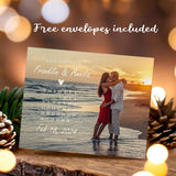 Save The Date Calendar + Free Envelope Wedding Invitation Rustic Save Our Dates Photo Magnet Custom Fridge Photo Magnet Wedding gift