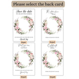 Save the Date Magnets, Custom Wedding invitation, Printable invitation minimalist - Personalized Wooden Save the Date cards - Venuston