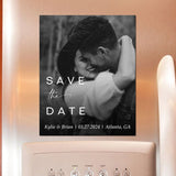 Save the Date Personalized Photo Magnets Wedding Gifts +Free Envelope Custom Photo Fridge Save Our Date Magnet Photo Wedding Invitation - Venuston