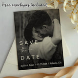 Save the Date Personalized Photo Magnets Wedding Gifts +Free Envelope Custom Photo Fridge Save Our Date Magnet Photo Wedding Invitation - Venuston
