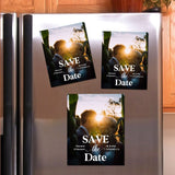 Save the Date Photo Magnets Wedding Favors +Free Envelope Custom Photo Fridge Save Our Date Magnet Photo Printing Gift Guest Gifts - Venuston