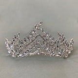 Silver Crystal Tiara Crowns For Women Girls Princess Crown Women's Headbands Bridal Wedding Birthday Party Headbands - Venuston