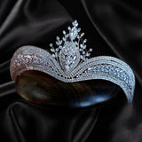 Wedding Crown Tiara Crystal Birthday Crown for Women Rhinestone Queen Crown Bridal Party Pageant Crown Wedding Hair Accessories for Brides - Venuston