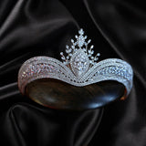 Wedding Crown Tiara Crystal Birthday Crown for Women Rhinestone Queen Crown Bridal Party Pageant Crown Wedding Hair Accessories for Brides - Venuston