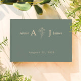 Wedding Guest book, Custom Guest Book, Wedding Guest Book Alternative, Rustic Guestbook, Personalized Wedding Gifts, Wedding Guest Book Sign - Venuston