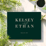 Wedding Guest Book with Planner and Album - Custom Options - Personalized Keepsake Collection/Gift for couple/Bridal shower gift - Venuston