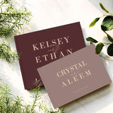 Wedding Guest Book with Planner and Album - Custom Options - Personalized Keepsake Collection/Gift for couple/Bridal shower gift - Venuston