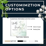Wedding Guestbook Custom Print Guestbook/Personalized Guest Book - Wedding Planner/Wedding Gift/Bride book - Best Gift for Couples - Venuston