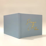 Wedding Guestbook with 3D Acrylic Gold Letter/Wedding Guest Book/Personalized Guest Book Alternative/Wedding Planner/Wedding Gift/Bride book - Venuston